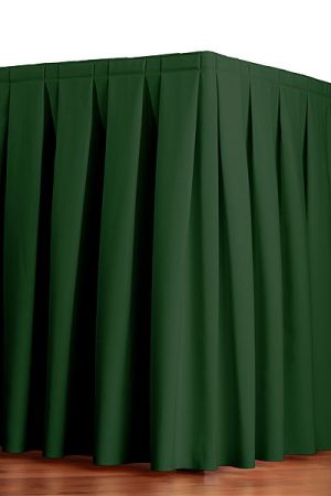 skirting kellerfalte dunkelgrün